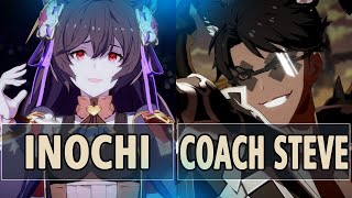 GBVSR🔥Inochi Nier Vs Coach Steve Belial🔥 High Level Gameplay [upl. by Argent]