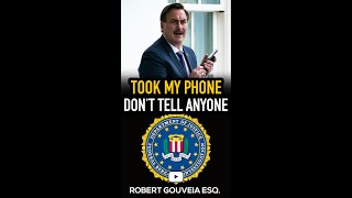 FBI TOOK MyPillows CEO Mike Lindells Phone shorts [upl. by Silvie742]