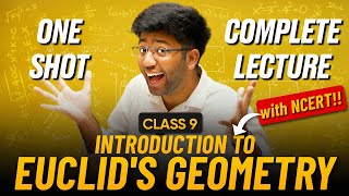 Introduction to Euclids Geometry Class 9 in One Shot 🔥  Class 9 Maths Chapter 5 Complete Lecture [upl. by Godric]