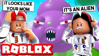 I INSULTED MY GIRLFRIENDS MOM  ROBLOX ESCAPE SPACE OBBY [upl. by Sekofski]