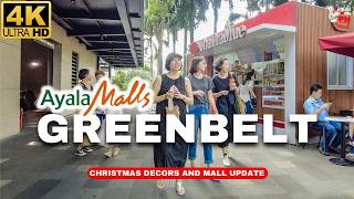 4K Makatis MOST PRESTIGE Mall  GREENBELT 35 UPDATE Tour 2024 [upl. by Kotick]