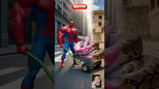 Spiderman cartoon animaton💥avengers evolution edit spiderman marvel shorts avengers [upl. by Aielam]