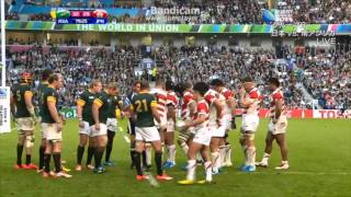 RWC2015 South Africa vs Japan World reactions [upl. by Smailliw]