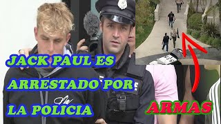 jake paul fue ARRESTADO ENCUENTRAN ARMAS EN SU CASA [upl. by Kinson980]