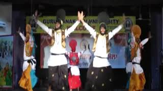 LYALLPUR KHALSA COLLEGE JALANDHAR BHANGRA  INTERZONAL 2014 [upl. by Sosanna]