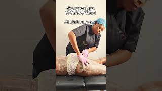 Best spa in abuja for body treatments abuja spaservices Gwarimpaspa skincare beauty davido [upl. by Imoian]