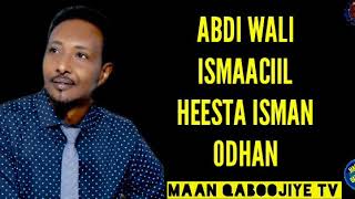 ABDI WALI SAYIDKA HEESTA ISMA ORAN 2019 [upl. by Feenah]