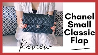 Chanel Small Classic Flap Review  Pros amp Cons  Mod Shots [upl. by Aisnetroh]