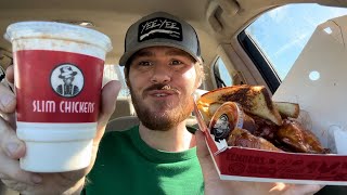 Slim Chickens Devils Smoke and Cinnamon Toast Crunch Shake Review [upl. by Talanta]