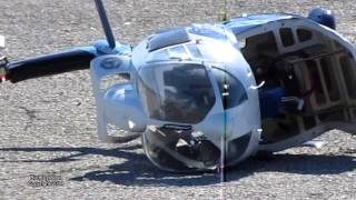 RC Scale Eurocopter EC145 CRASH  Florida Hospital Medivac Flight 1 [upl. by Nalepka35]