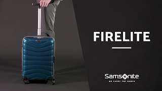 Samsonite Firelite Collection Combines Extreme Strength With Mobility [upl. by Devaney]