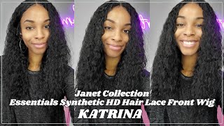 Glamourtress  Janet Collection Essentials Synthetic HD Hair Lace Front Wig  KATRINA [upl. by Nali]