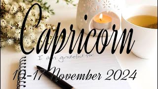 Capricorn ♑️ MgaMagaganap o Mangyayari Sa Araw Ng November 10172024 [upl. by Nynnahs]