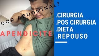 MINHA CIRURGIA DE APENDICITE [upl. by Niabi345]