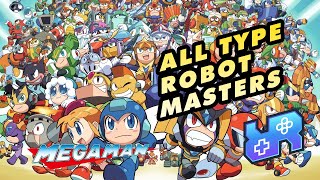 Mega Man All Type Robot Masters  RELAX•REVIEW [upl. by Sarat848]