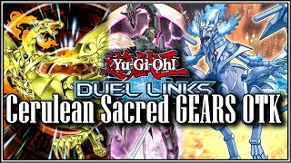 Geartown OTK Cerulean Sacred Phoenix of Nephthys  YTDan  Duel Links [upl. by Oigimer]