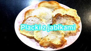 Placki z jabłkami [upl. by Ellenad]