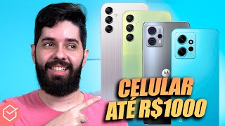 5 CELULARES até R1000 BONS e BARATOS  qual MELHOR CUSTO BENEFÍCIO nesse segmento [upl. by Chapell]