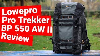 Lowepro Pro Trekker BP550 AWII Review [upl. by Icram]