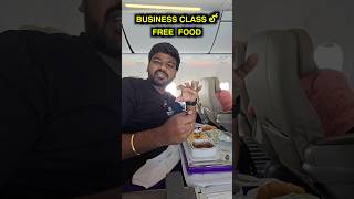 Free food in business class bayyasunnyyadav bsy [upl. by Kress660]