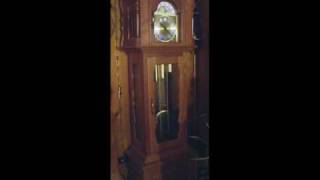 Grandmother clock built by WLH Westminster chimes [upl. by Rodnas]