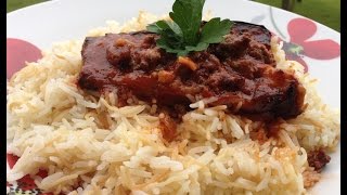 Sheikh el Mahshi  Lebanese Eggplant Casserole  طريقة تحضير شيخ المحشي [upl. by Oderfliw]