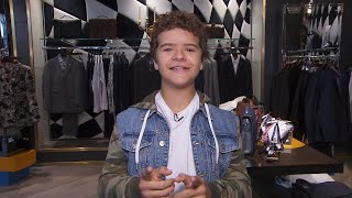 Stranger Things Star Gaten Matarazzo Shops for the Perfect Emmys Outfit [upl. by Benedict781]