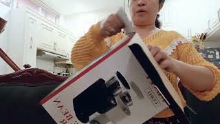 UNBOXING LAHOME BURR COFFEE GRINDER 🫶 [upl. by Georgy]