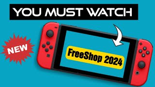 NEW Nintendo switch free shop tutorial 2024 [upl. by Errehs]