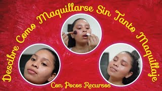 Descubre Como Maquillarse Sin Tanto Maquillaje【solo en Youtube】 [upl. by Noisla]