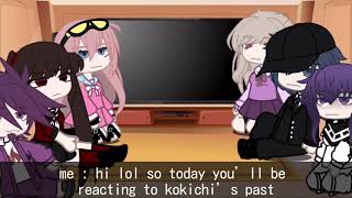 Danganronpa react to Kokichi’s past as SaeByeok [upl. by Ahkihs]