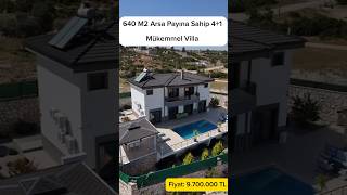 640 M2 Arsa İçerisinde 41 Havuzlu Müstakil Villa 🔴 9700000 TL🏡 Detaylar İçin Arayınız villa [upl. by Naoj852]