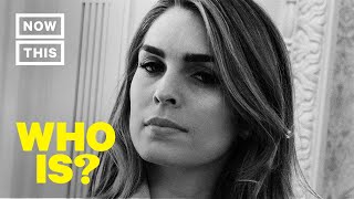 Who is Hope Hicks Former White House Communications Director  NowThis [upl. by Ailegna]