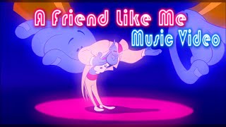 Electro Swing Remix A Friend Like Me Music Video [upl. by Hallimaj]