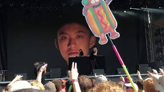 Who That Be amp Dat tick  Rich Brian Live at Bonnaroo 2018  Day 4 61018 [upl. by Kameko]