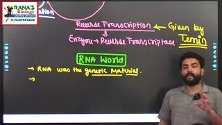 molecularbasisofinheritance biologyclass12 RNA WORLD centraldogma geneticmaterial youtube [upl. by Stultz]