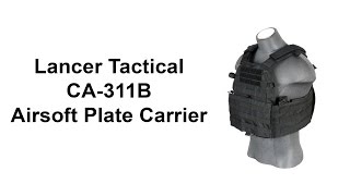 Lancer Tactical CA311B 6094 Airsoft Plate Carrier [upl. by Alicea]