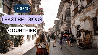 Top 10 Least Religious Countries [upl. by Sela795]