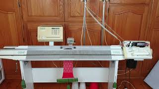 Passap E6000 Knitting Machine 1 [upl. by Uzzi]