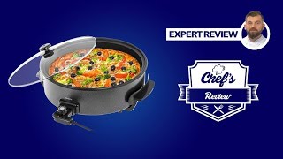 Electric Frying Pan Royal Catering BCPP 409  Expert review [upl. by Eciryt]