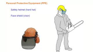 General safety and environmental care considerations when using a chainsaw [upl. by Annairdna]