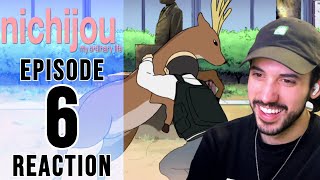 Nichijou Episode 6 Reaction  DEER VS PRINCIPAL [upl. by Marleen881]