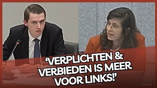 PVVer Mooiman pakt LINKSE boomknuffelaar aan ‘Verplichten en verbieden is een links ding’ [upl. by Donal809]