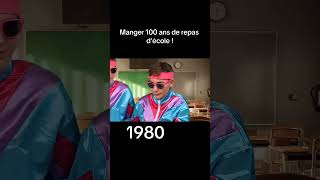 Manger 100 Ans de Repas dÉcole  1980 [upl. by Ahsele]