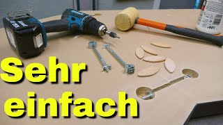 Arbeitsplatte verbinden  Mach es selbst [upl. by Nitsugua645]