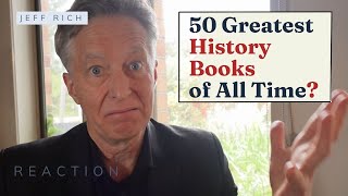 The 50 Greatest History Books of All Time  Reaction [upl. by Aniratac560]