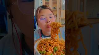 2xRamen 🥵 food eating ramen shots youtubefeed youtubeshorts [upl. by Arde324]