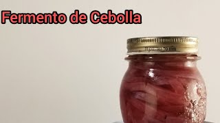 Como Fermentar Cebolla [upl. by Calandra645]