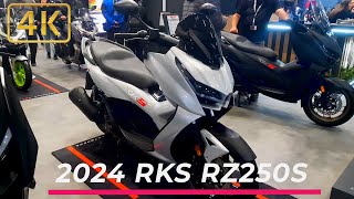 All New RKS RZ 250 SScooter Of 2024 First Look and Detail 4k [upl. by Brocklin22]