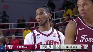 St Johns vs Fordham  2024114  NCAAB Game [upl. by Mroz]